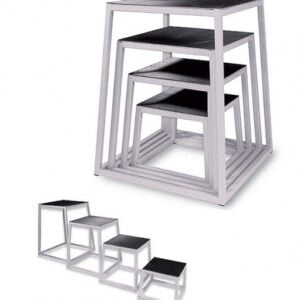 1FIT Plyo Box Set of 4 - carbon